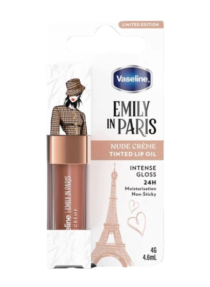 Vaseline Tinted Lip Oil Nude Crème Emily in Paris Limited Edition 4g
